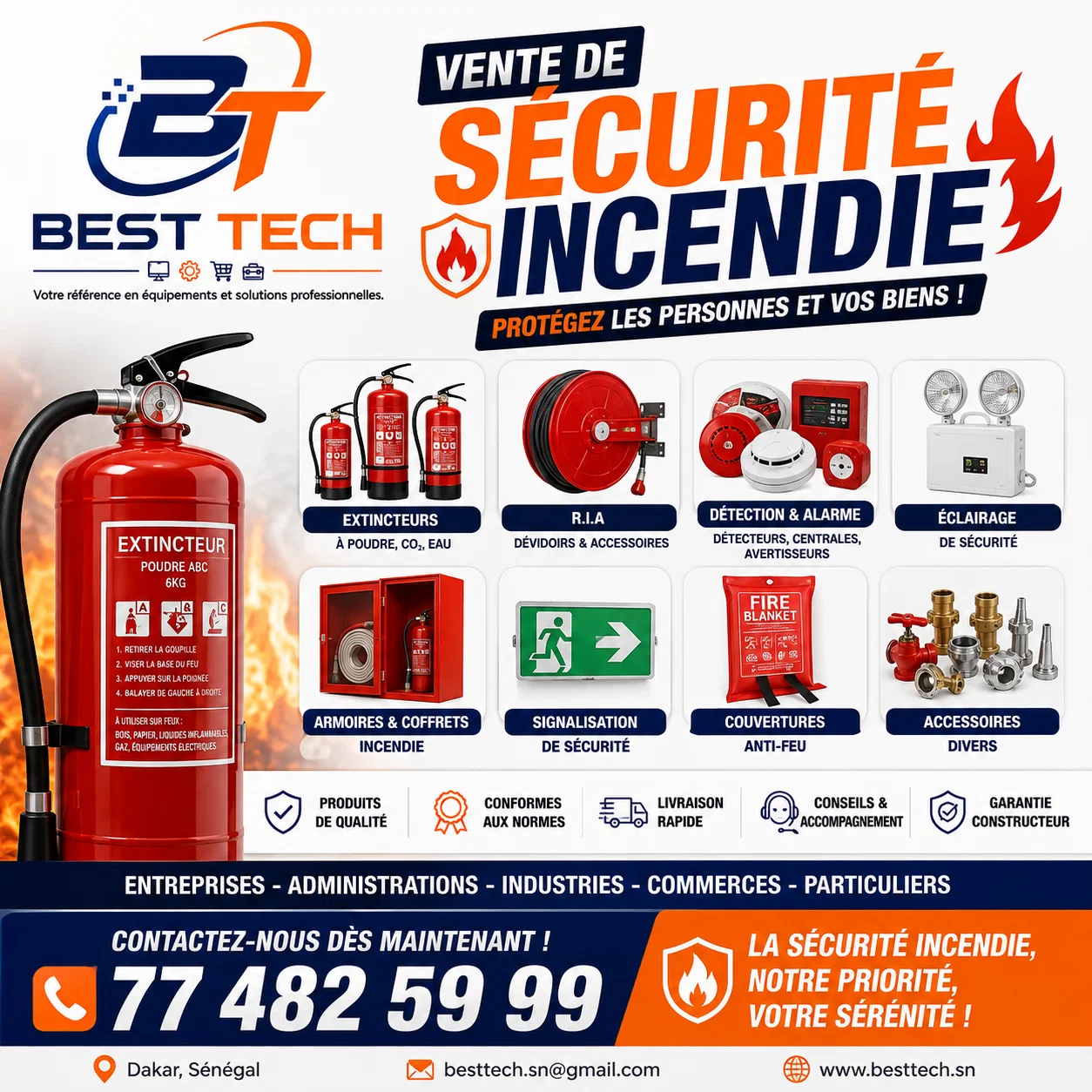 sécurité incendie