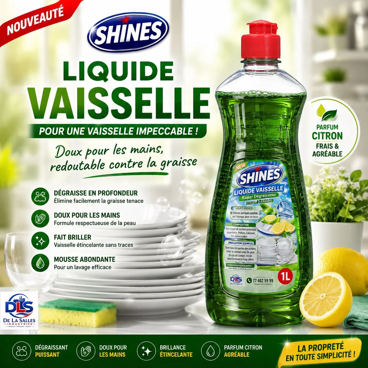 LIQUIDE VAISSELLE SHINES